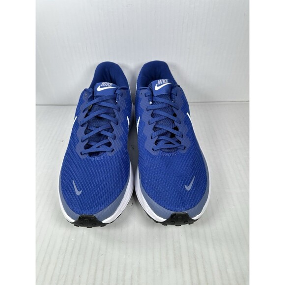 Size 9.5 Nike Revolution 8 Deep Royal Blue Indigo White Shoes HJ9198-401 NEW main image 4